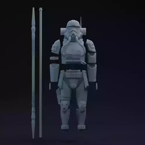 FU Heavy Shock One-Twelfth Scale Kit 3D print model 3D print model
