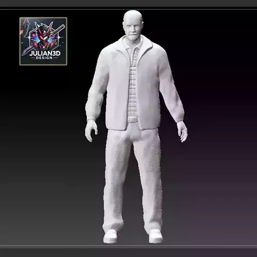 Walter White Breaking Bad  3D print model
