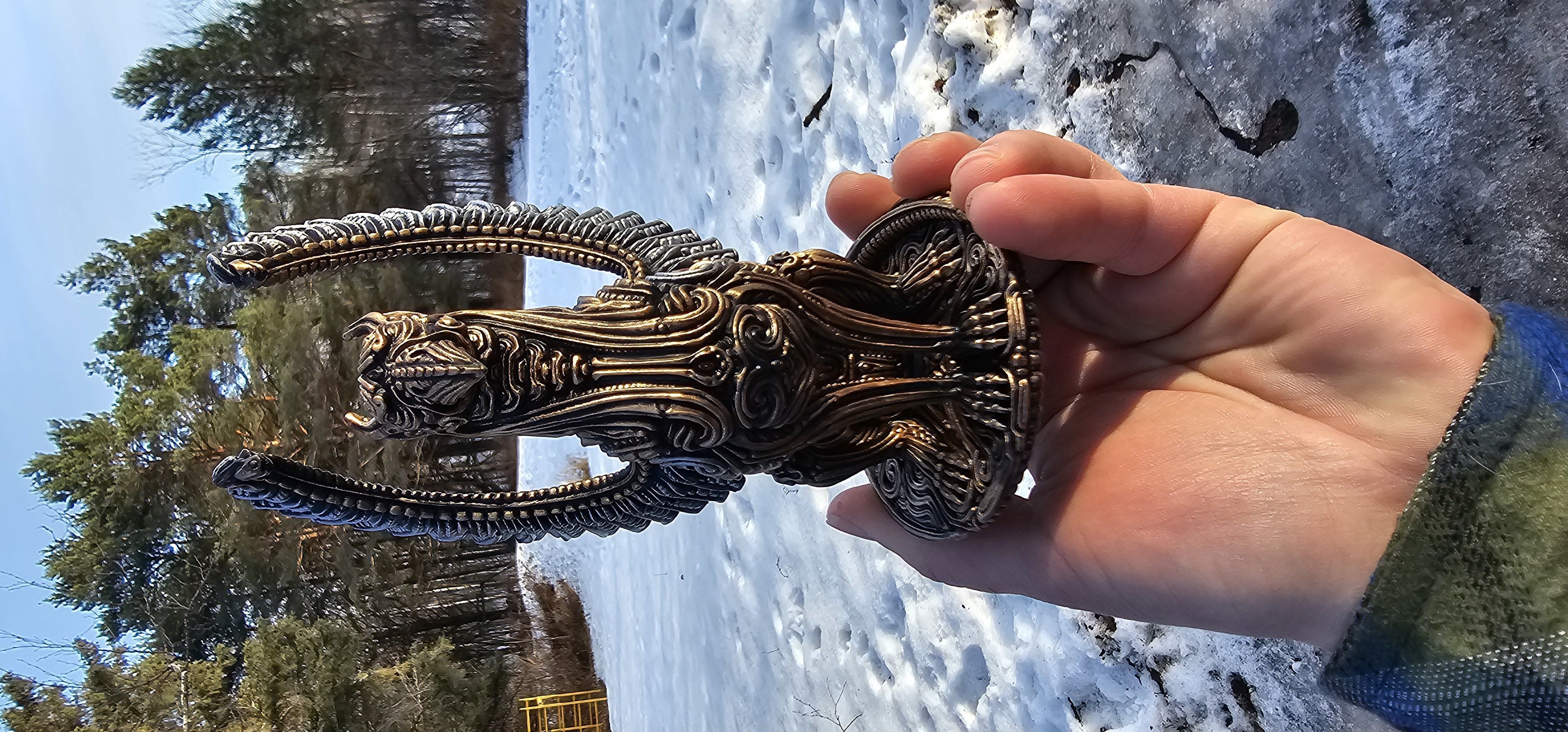 Griffin 3D print model_2