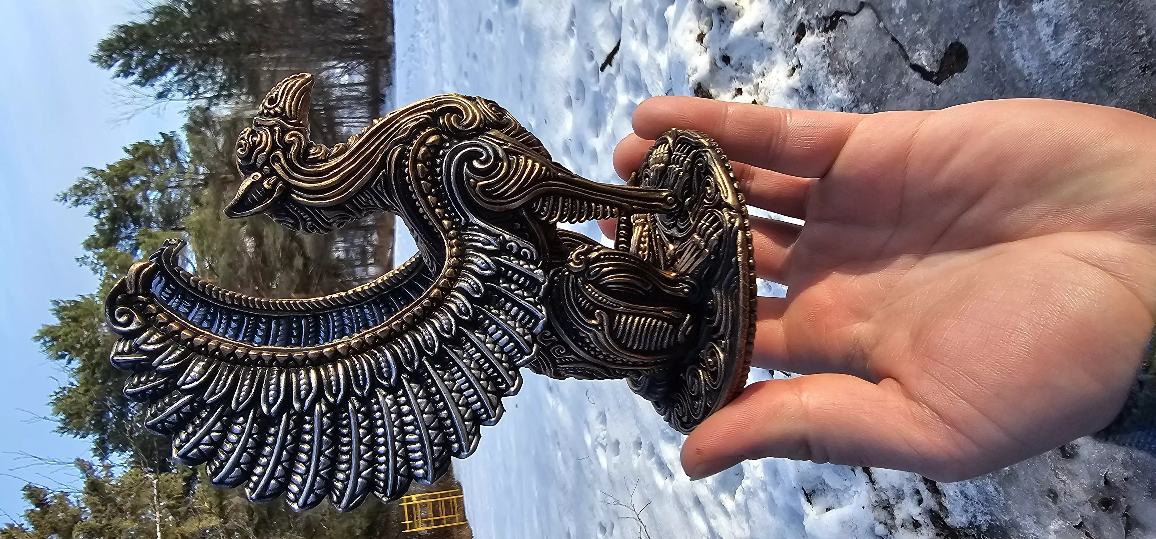 Griffin 3D print model_0