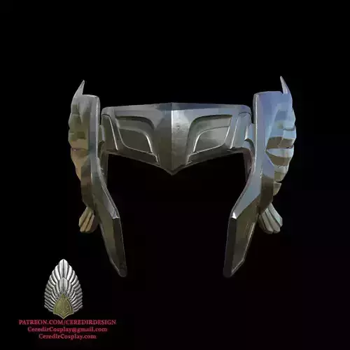 Thor Marvel Rivals Helmet 3D DIGITAL DOWNLOAD