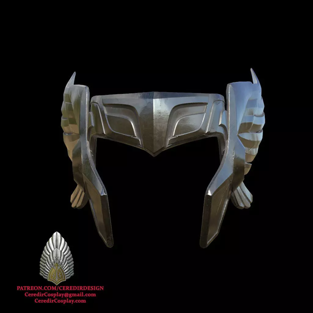 Thor Marvel Rivals Helmet 3D DIGITAL DOWNLOAD 3D print model_0