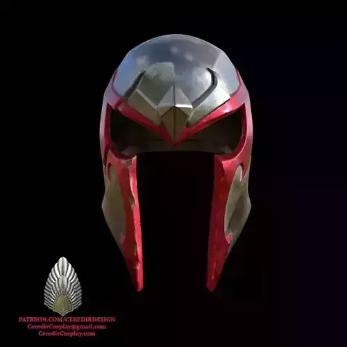 Magneto Marvel Rivals Helmet 3D DIGITAL DOWNLOAD 3D print model