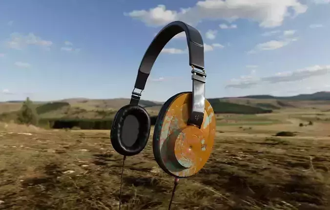 Headphone 3D model