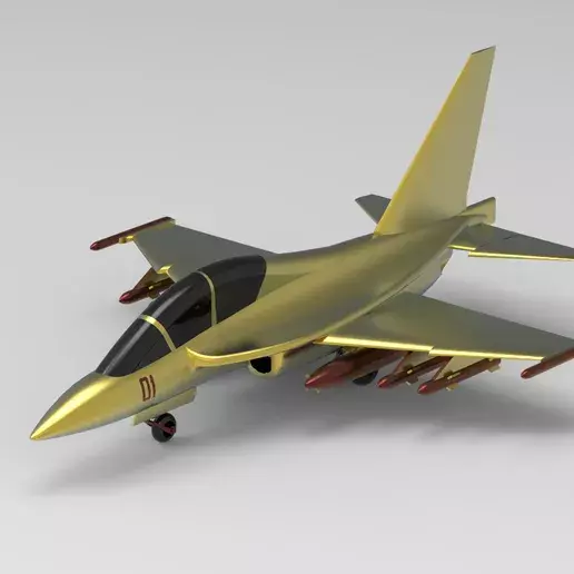 Yakovlev Yak-130 3D print model_0