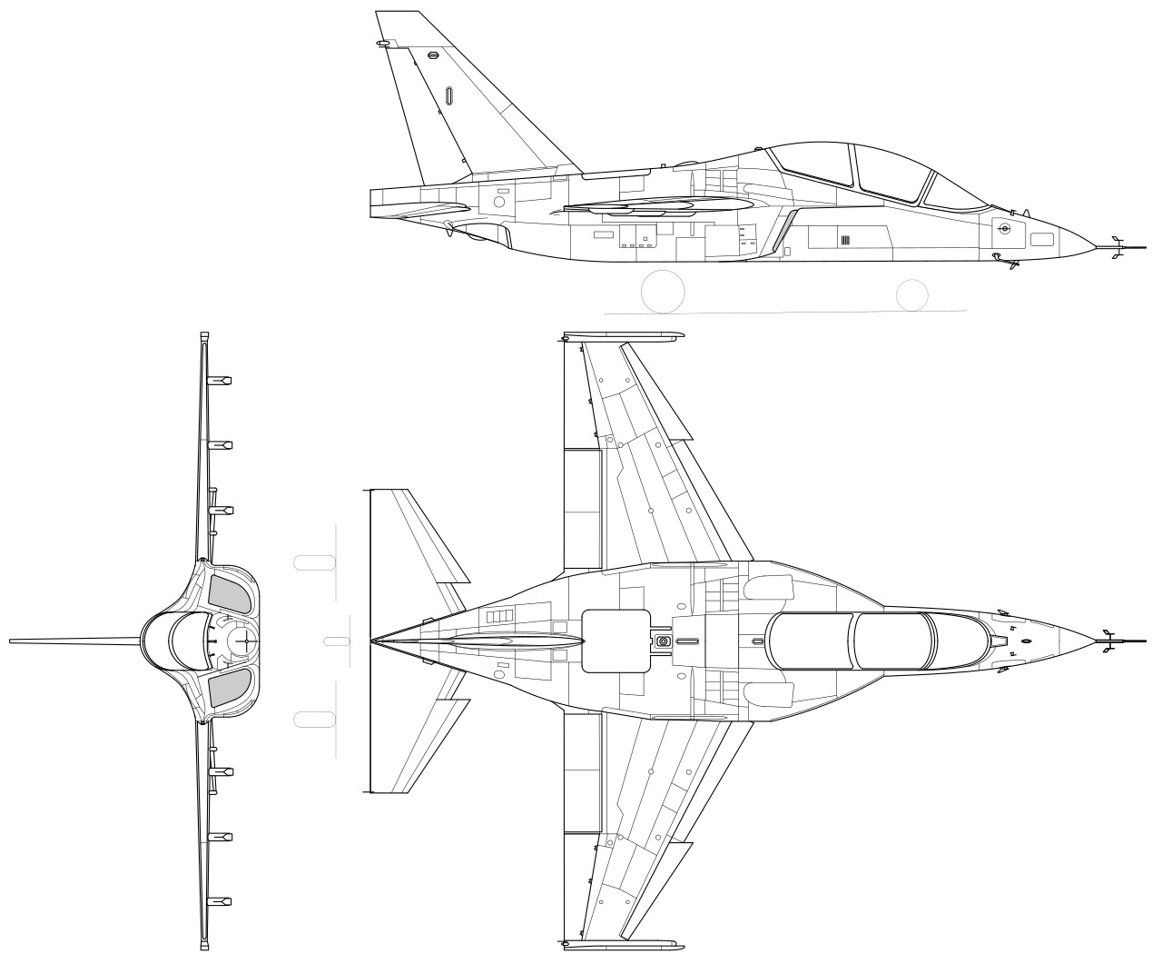 Yakovlev Yak-130 3D print model_2