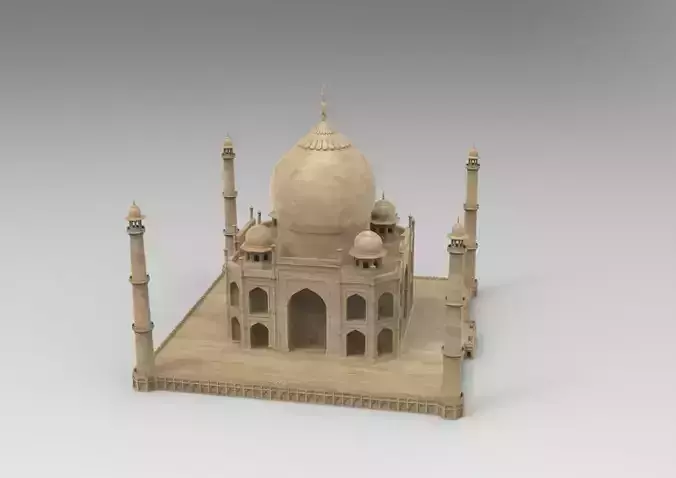 3D Design of the Taj Mahal