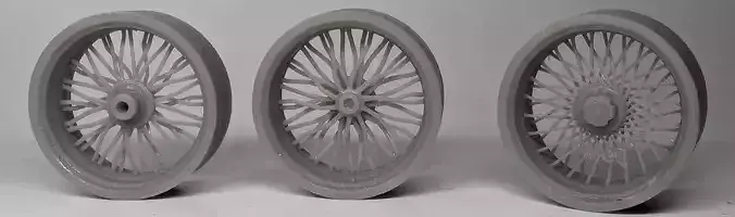 1-25th scale wire wheels