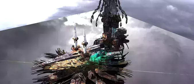 Nile Egyptian ascension Tower