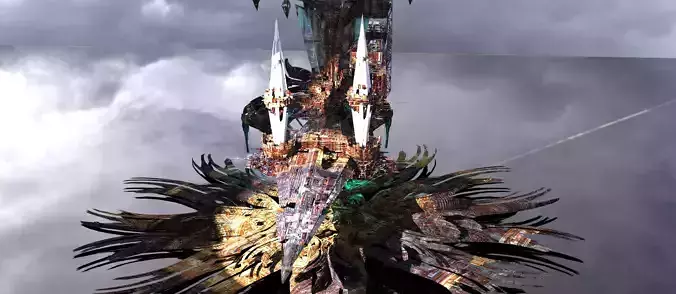 Nile Egyptian ascension Tower 2 