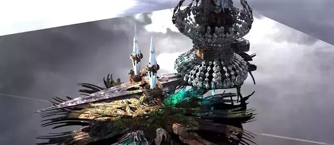 Nile Egyptian ascension Tower 3