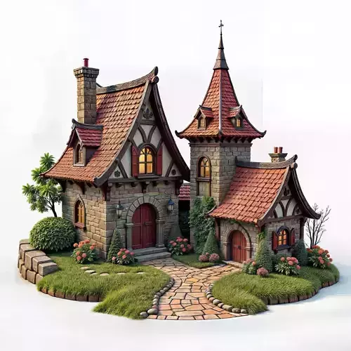 Medieval Village Houses