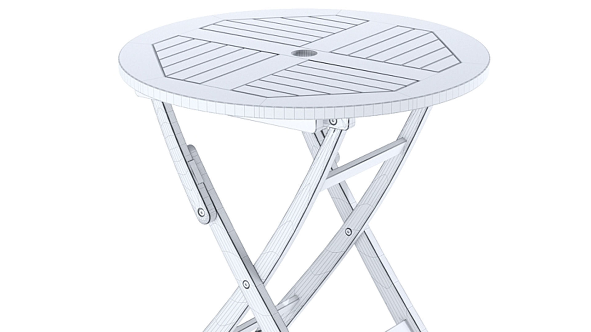 Valencia Bistro Table 3D model_6