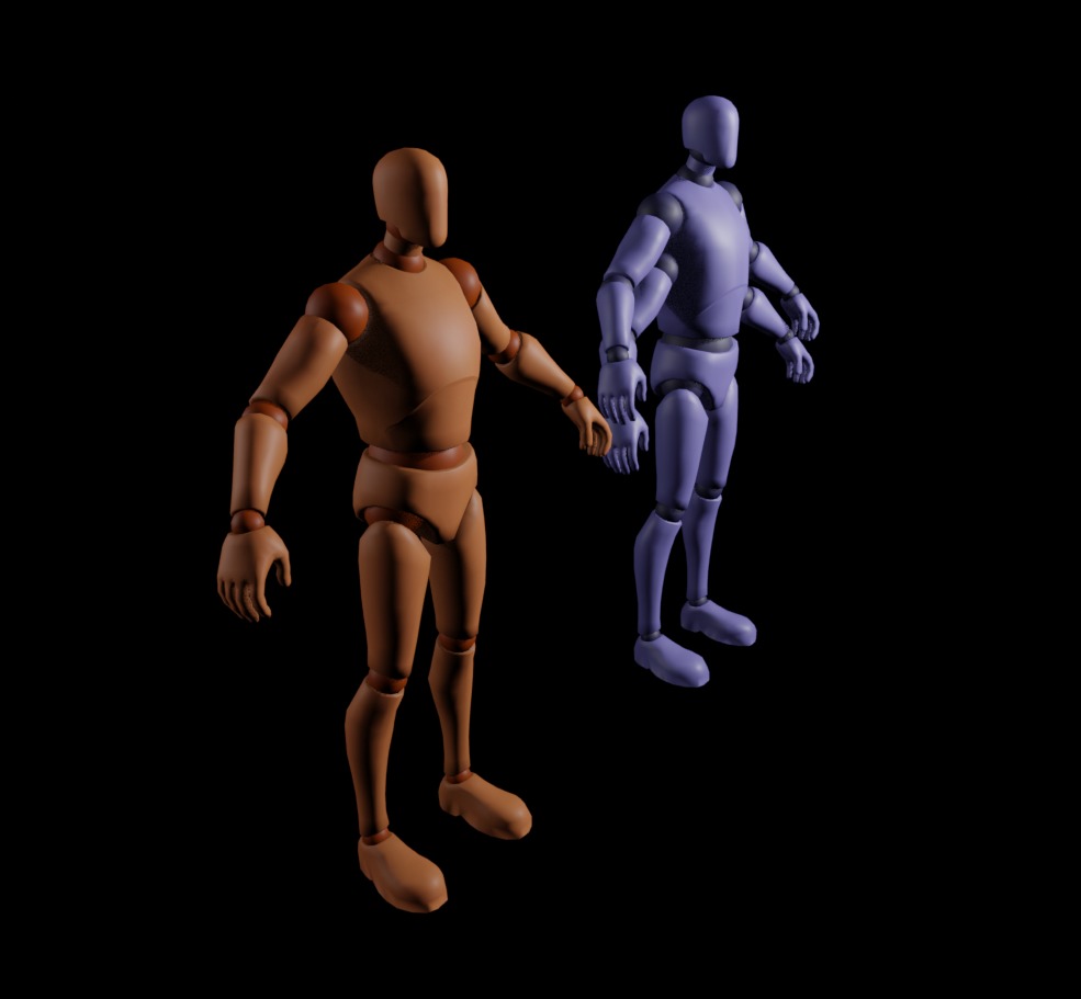 Fortnite Custom Mannequin  Free 3D model_1