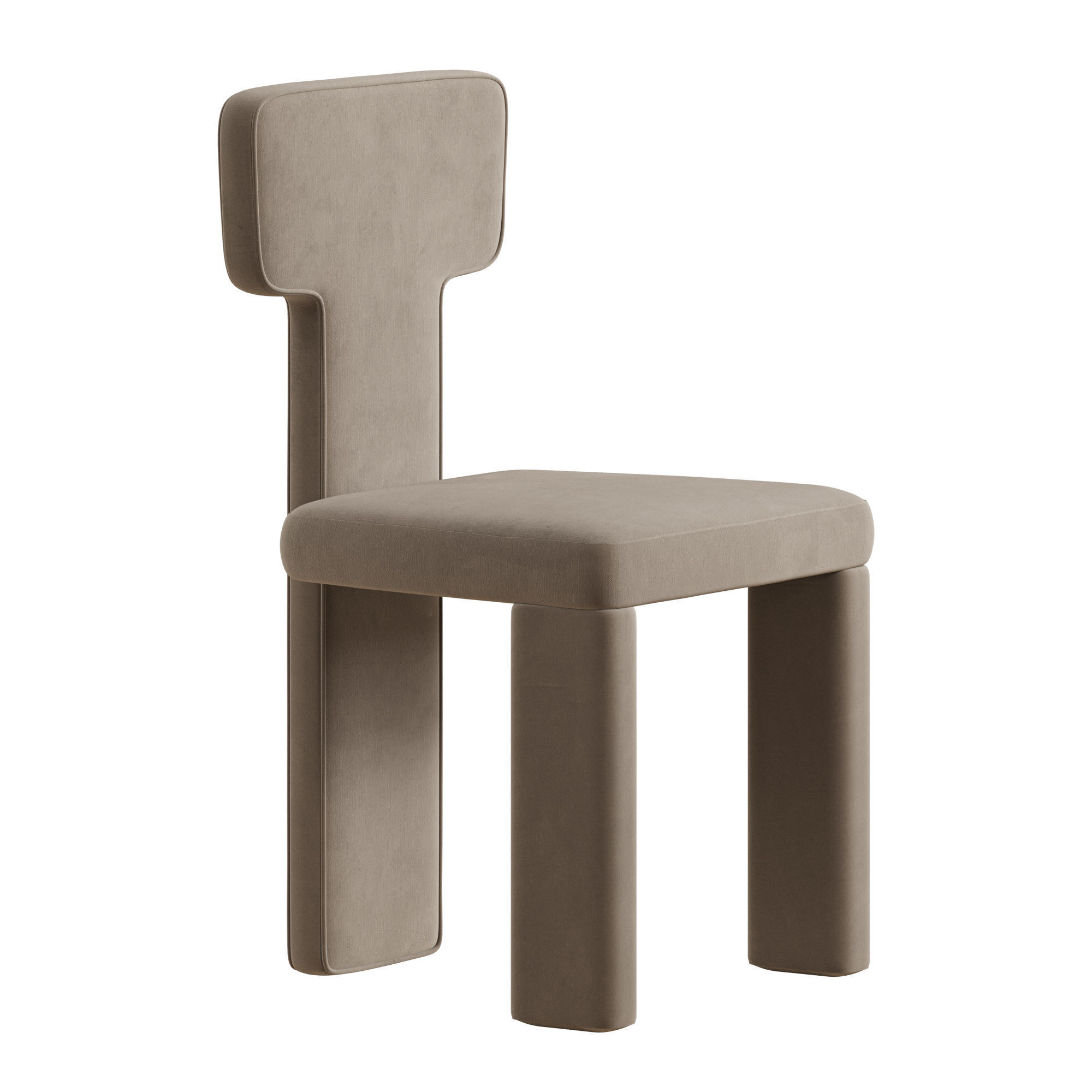 Archer Dining Table And Teo Dining Chair 3D model_10