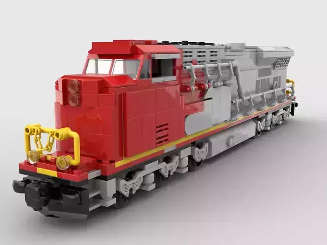 Santa fe Dash 9 3D model