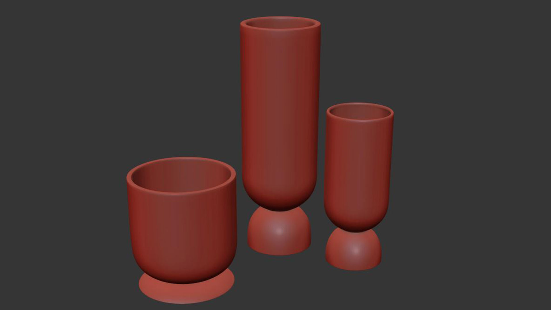 Channeled Vase 3D model_6
