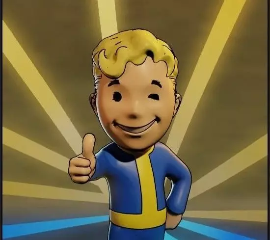 Vaultboy Fallout Bobblehead 3D print model