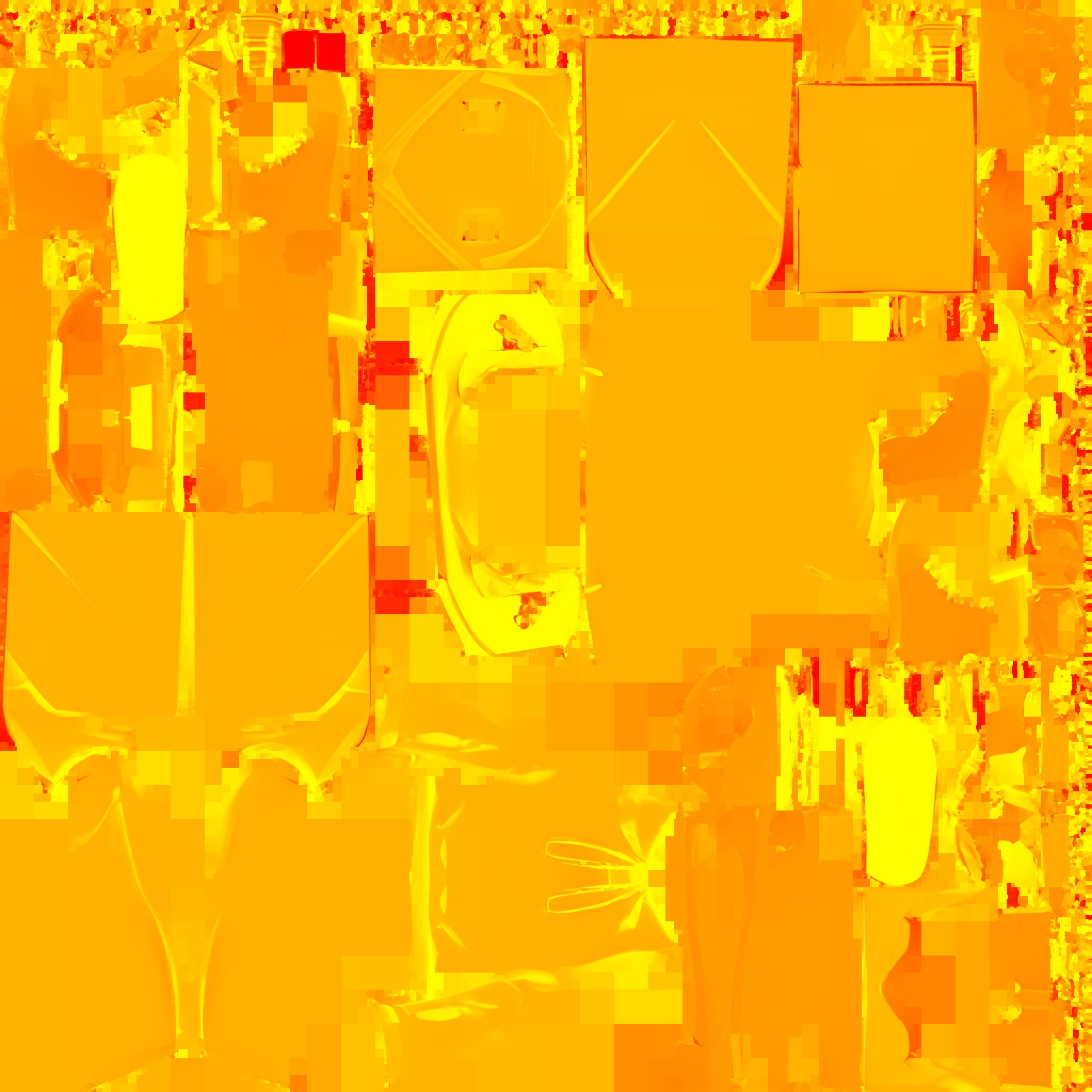 chico con caja en la cabeza  3D model_5