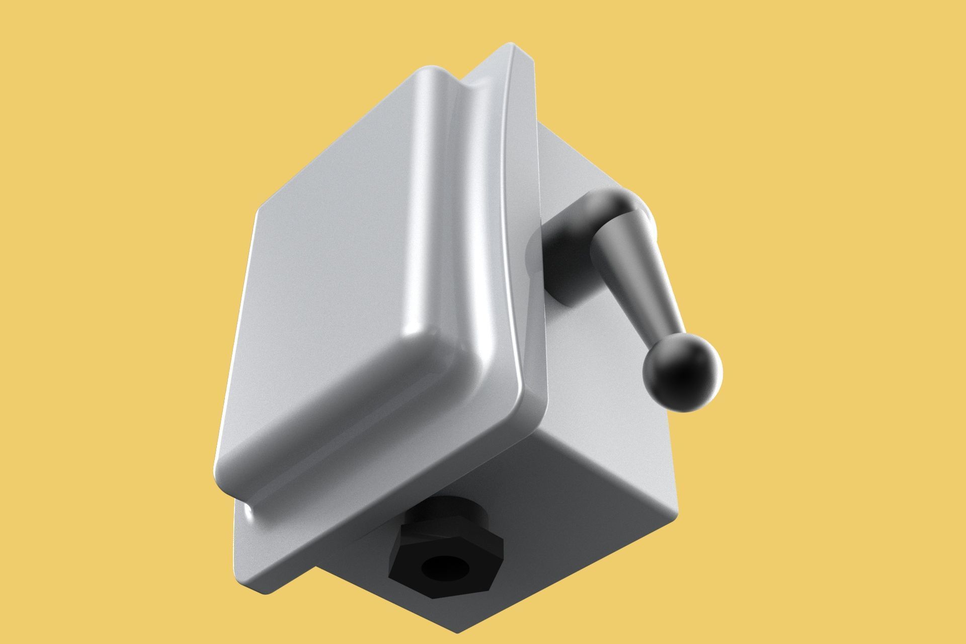 HANDLE LEVER CAM STARTER COS CHANGE OVER SWITCH OHM TOGGLE KNOB 3D model_6