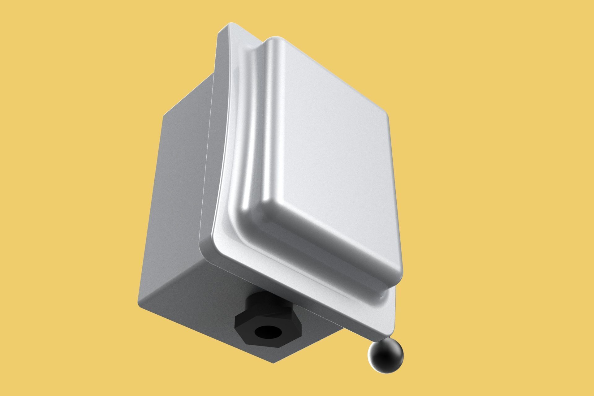 HANDLE LEVER CAM STARTER COS CHANGE OVER SWITCH OHM TOGGLE KNOB 3D model_8