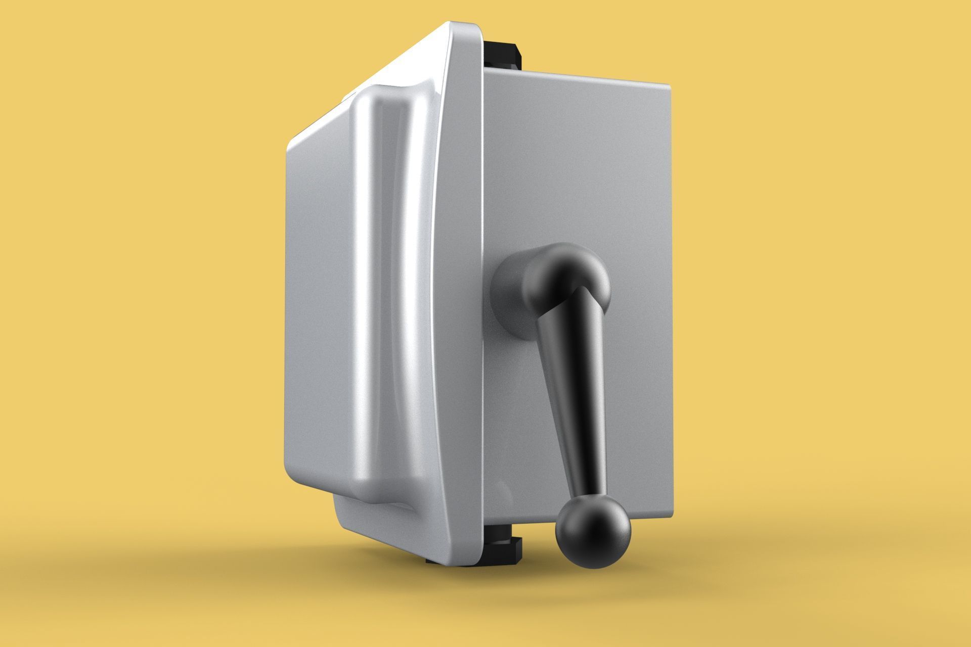 HANDLE LEVER CAM STARTER COS CHANGE OVER SWITCH OHM TOGGLE KNOB 3D model_10