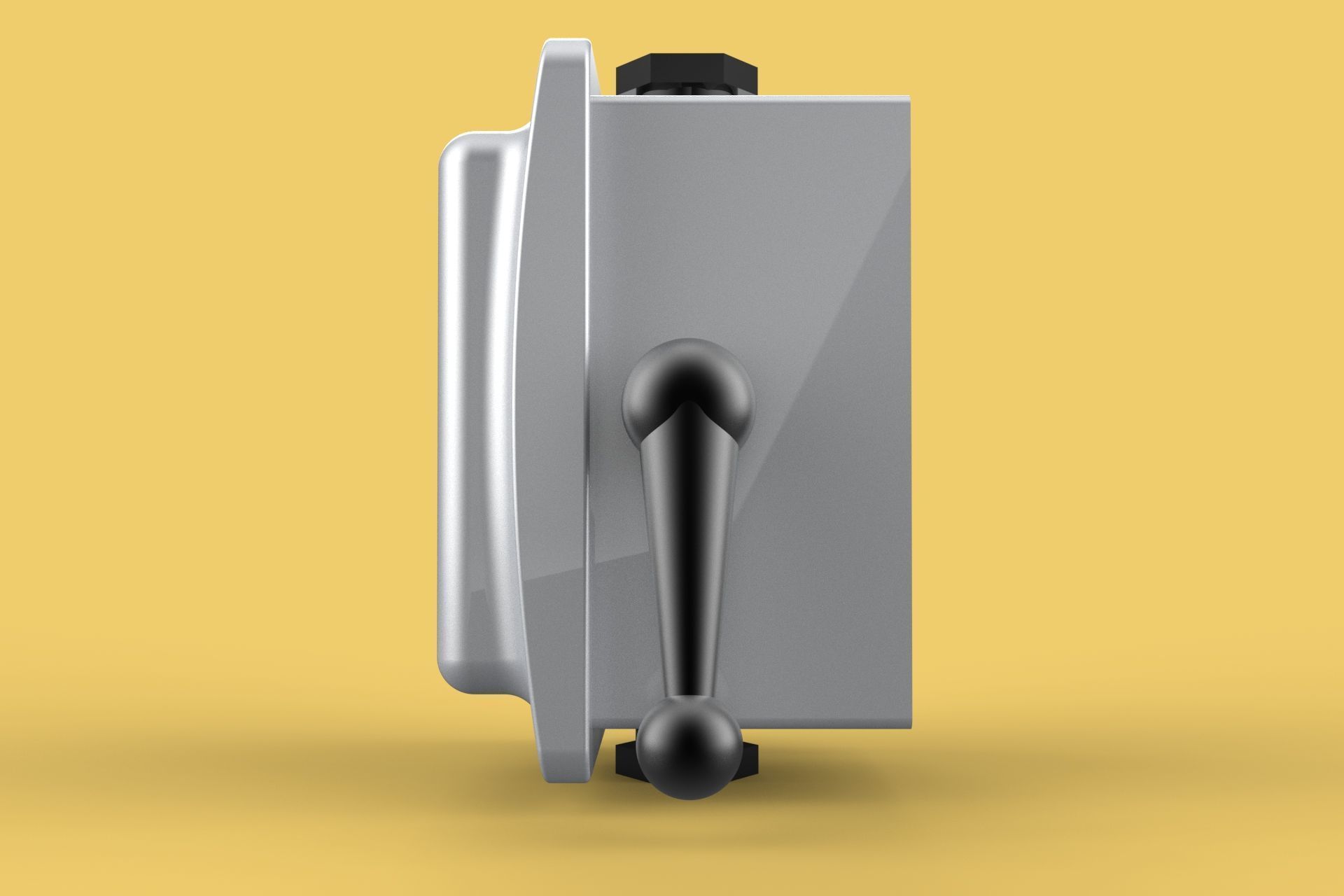 HANDLE LEVER CAM STARTER COS CHANGE OVER SWITCH OHM TOGGLE KNOB 3D model_9