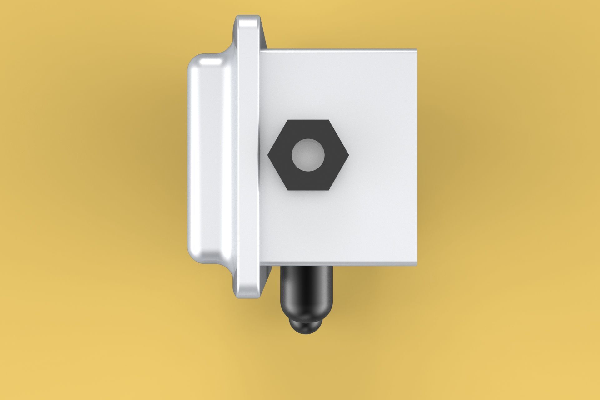 HANDLE LEVER CAM STARTER COS CHANGE OVER SWITCH OHM TOGGLE KNOB 3D model_15