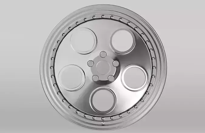 Rotiform DIA Rim Low-poly 3D model