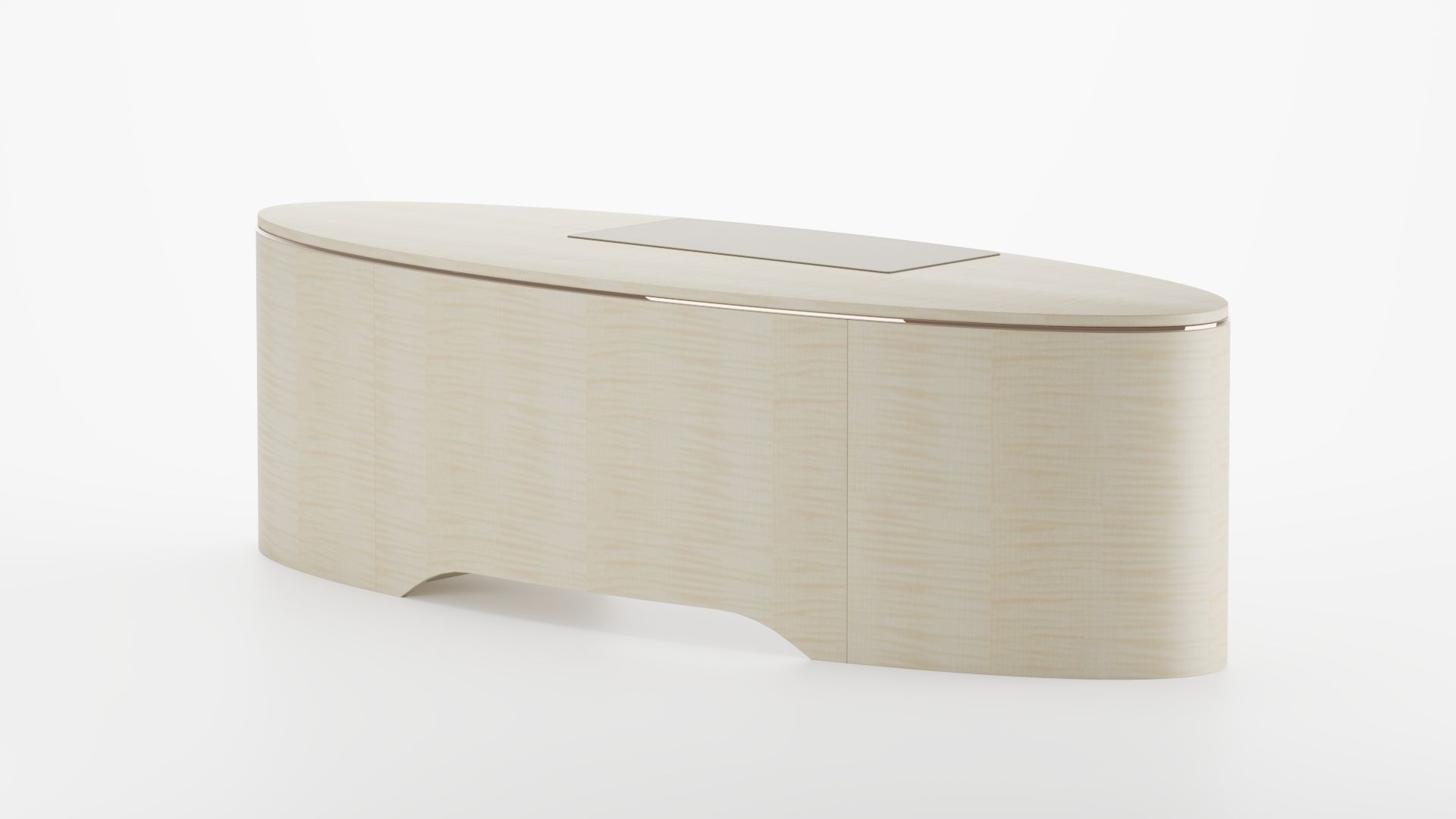 LONGHI Ida Writing Desk 3D model_4