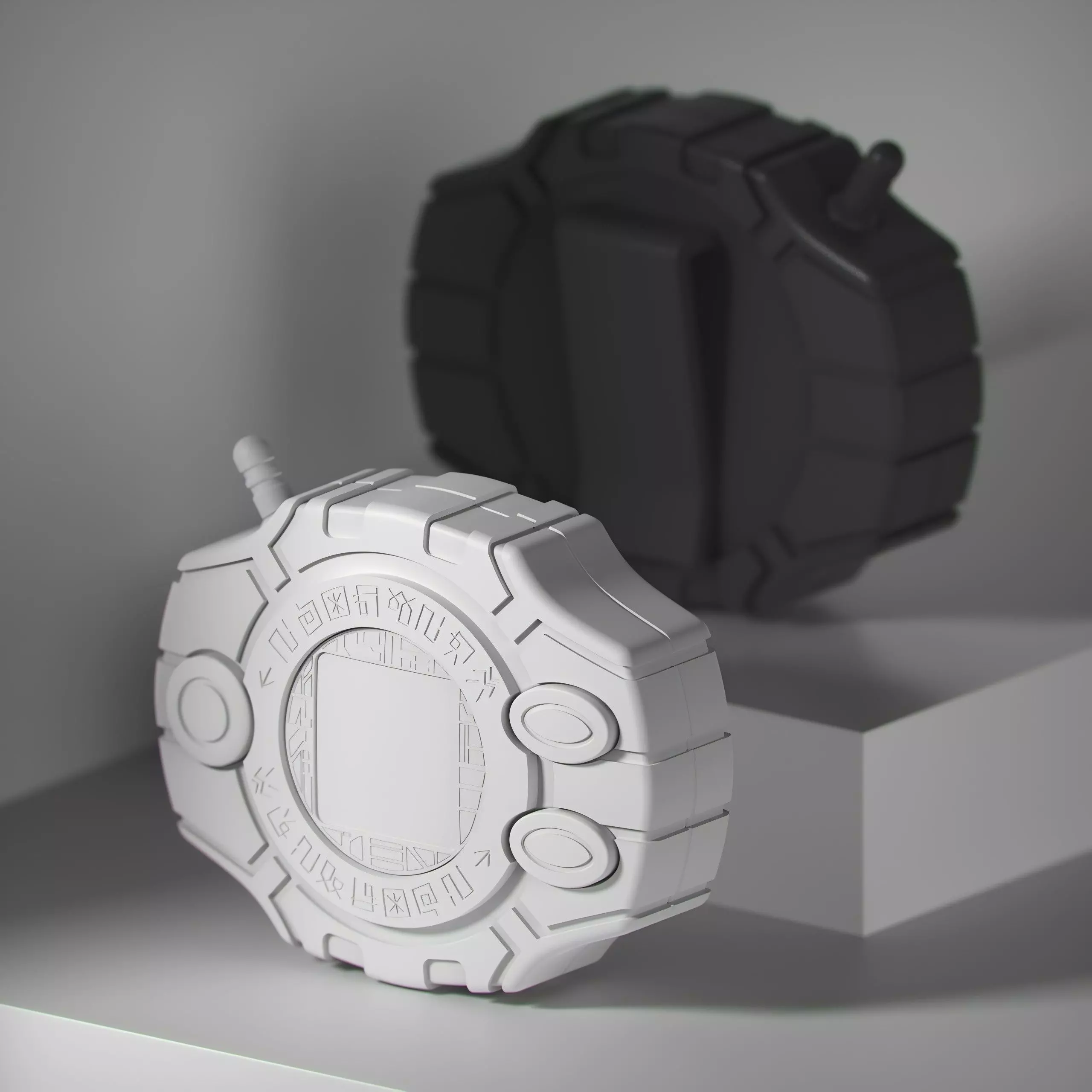 Digimon digivice 3D print model