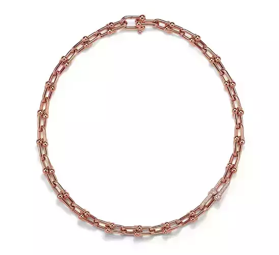 Tiffany HardWear Medium Link Necklace 3D print model