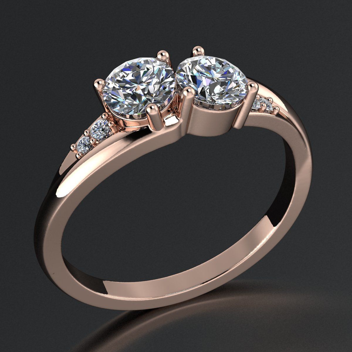 AG 2100 DUAL HEAD RING 3D print model_5