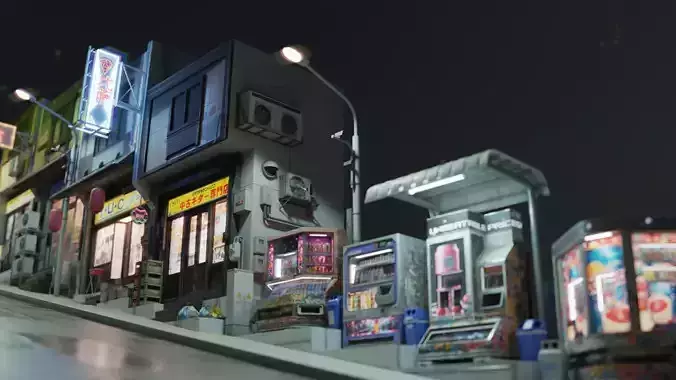 Slope Street Vending Machines