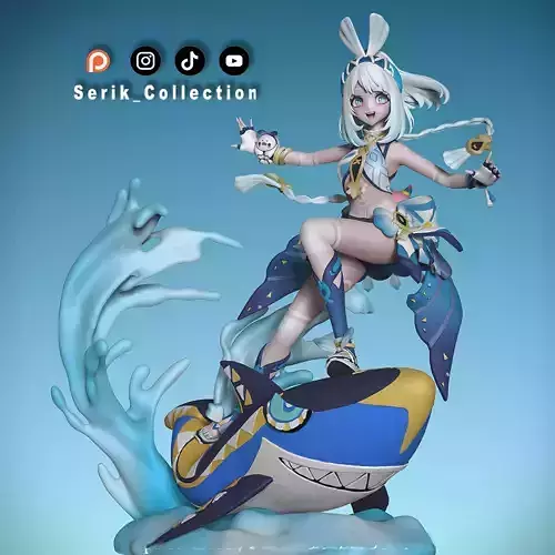 MUALANI - GENSHIN IMPACT 3D print model