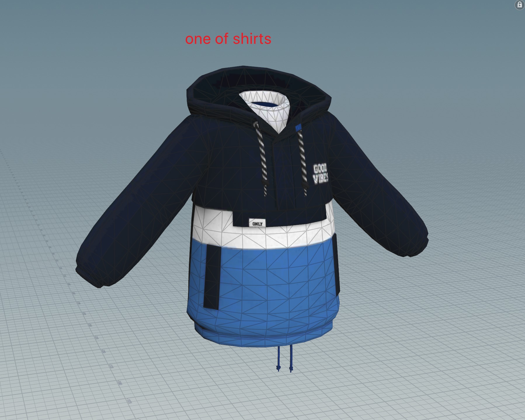 Many Cartoon Cloth with Texture Low-poly 3D model collection 2 Low-poly 3D model_2