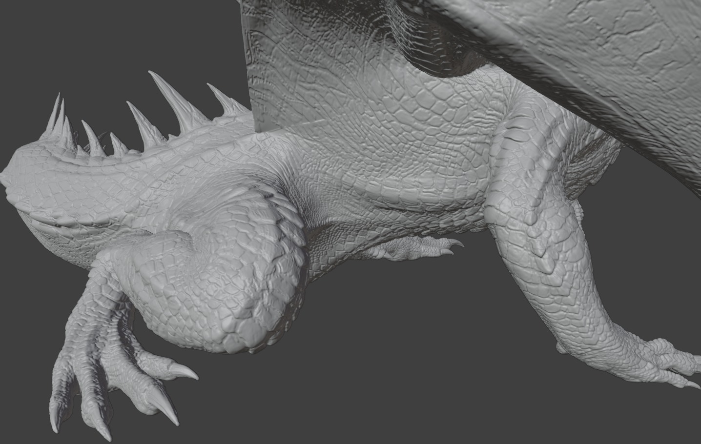 Fatalis - Monster Hunter World 3D print model_4