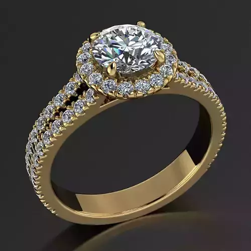 AG 2500 Art Deco Diamond Ring