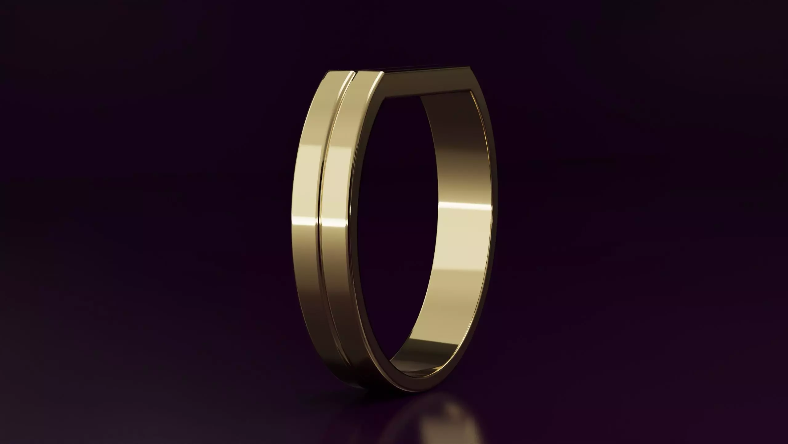 free form ring N14 Free 3D print model