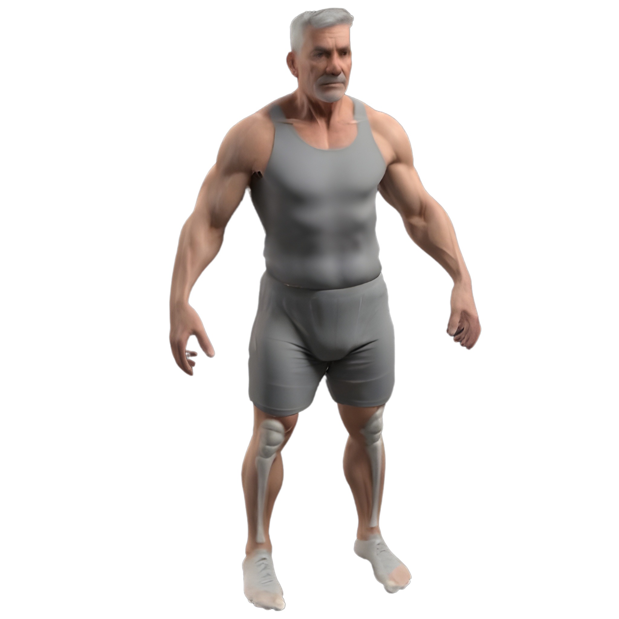 Human-Inspired Character Bundle 3D print model_4