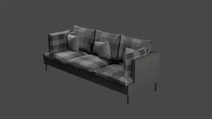 Fabric sofa