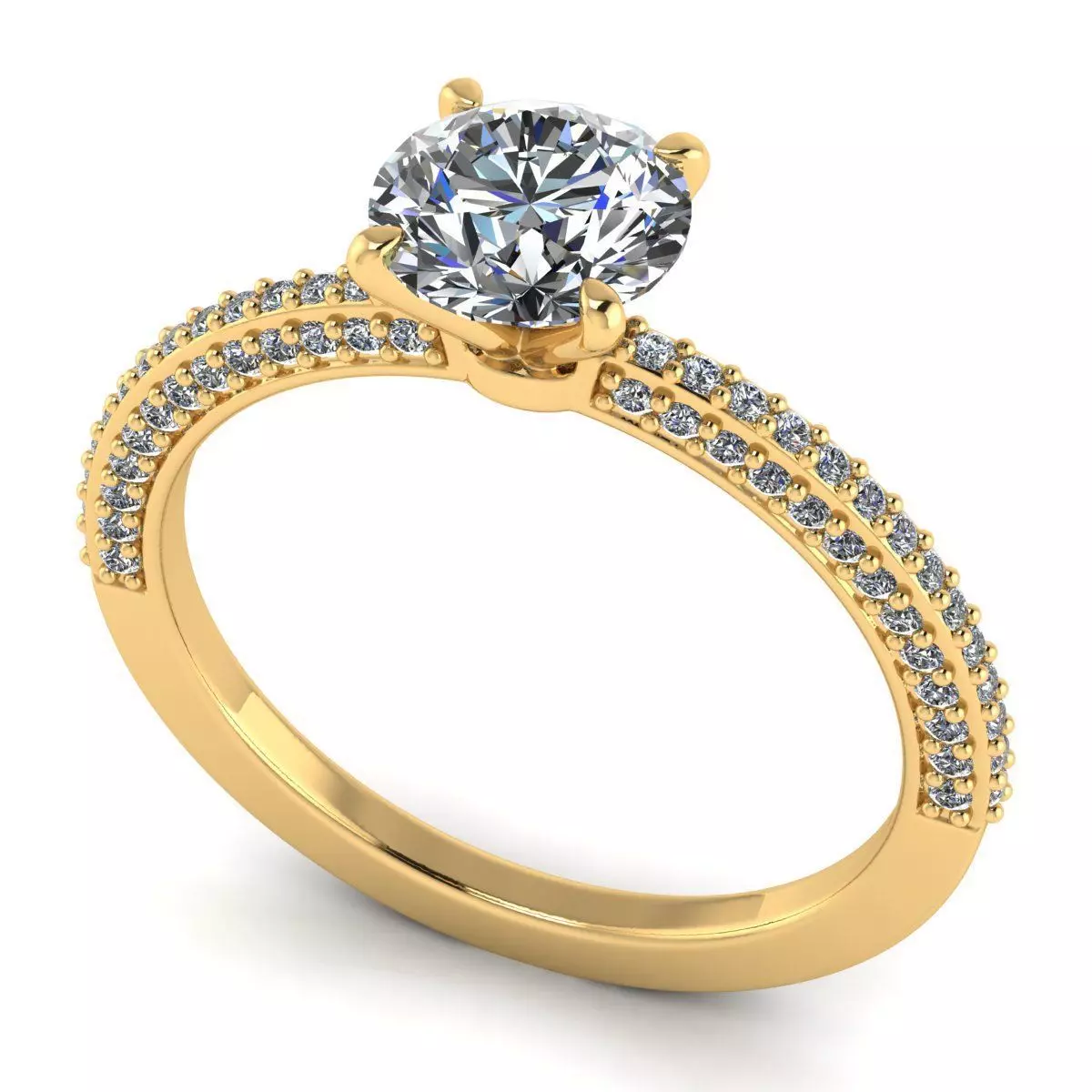 AG 3200 Diamond Ring 3D print model