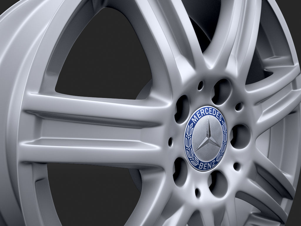 Rim Mercedes-Benz Code R75 3D model_2