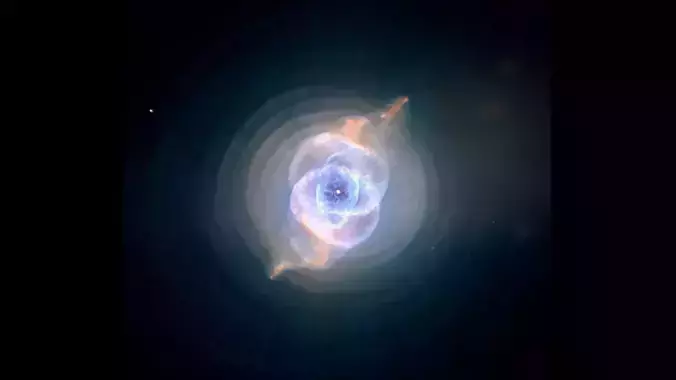 Cat Eye Nebula 3D model