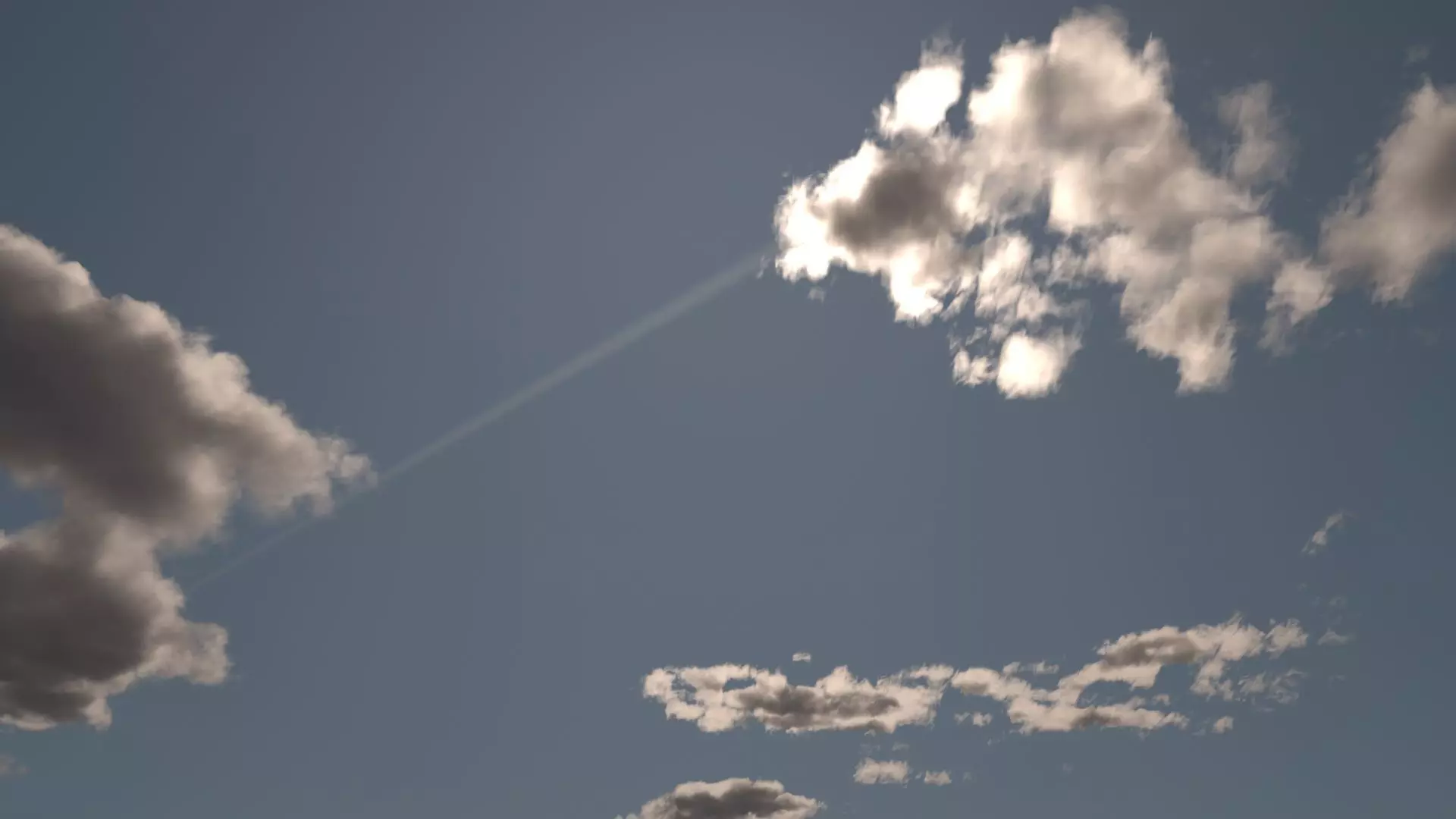 Morning At Six O Clock Am Sky 3D model_0