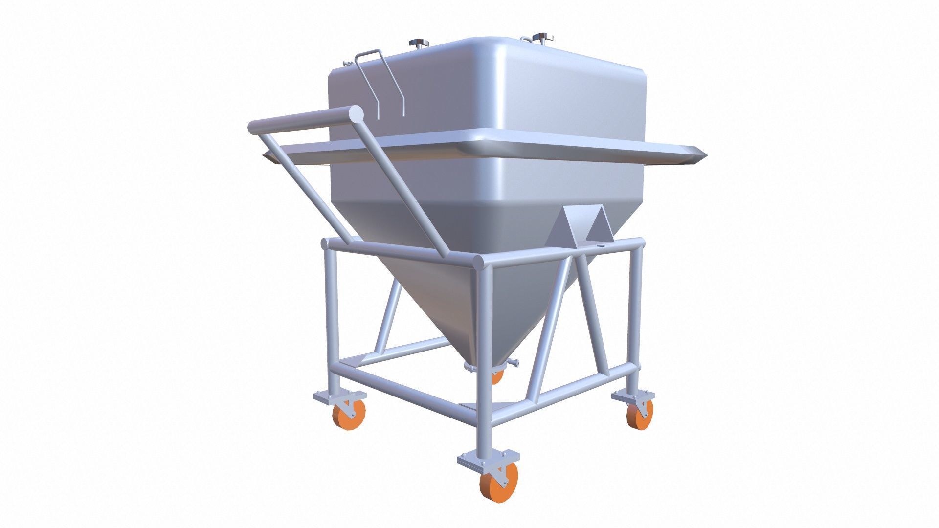 Bin Blender Low-poly 3D model_5