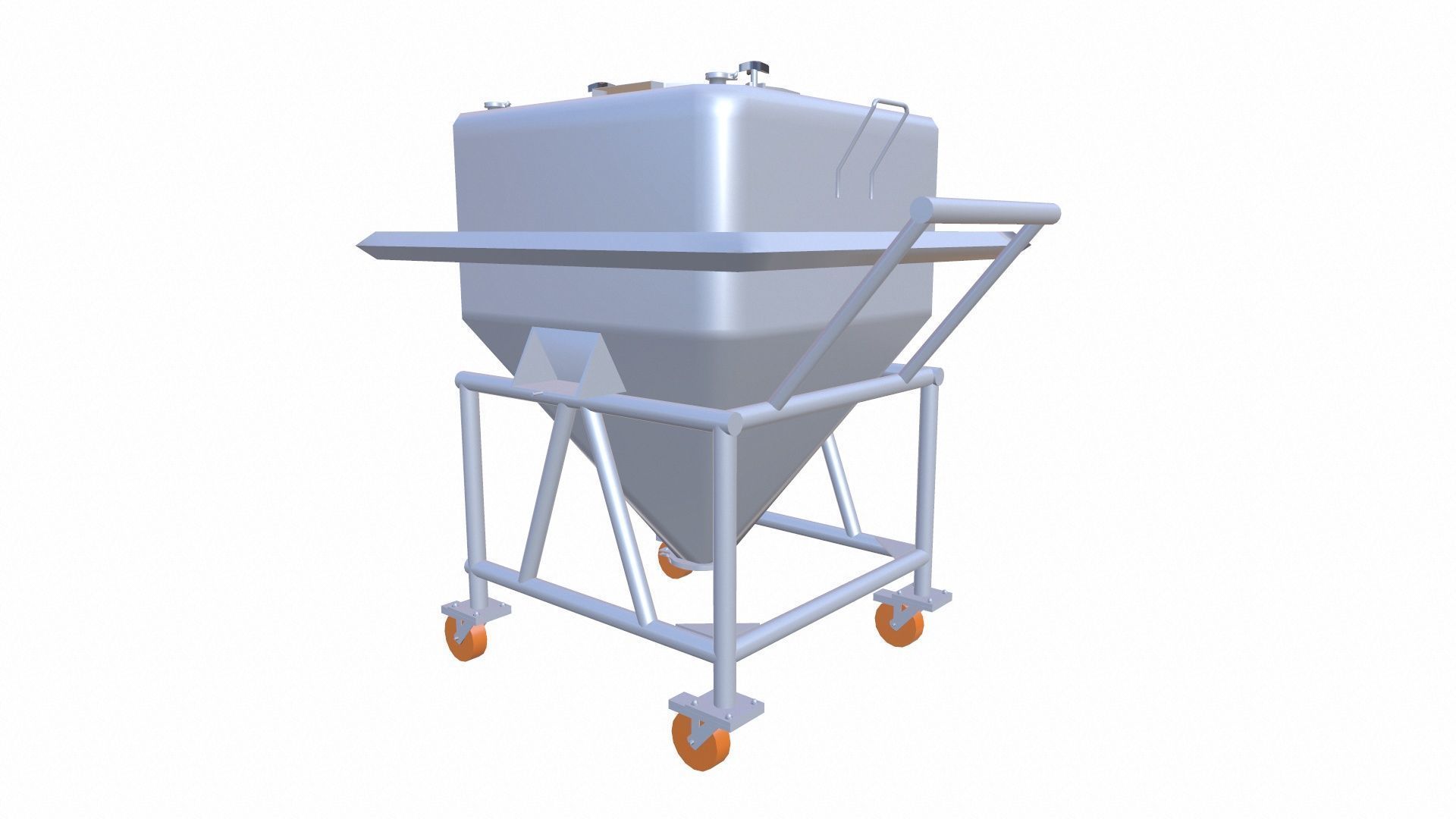 Bin Blender Low-poly 3D model_3