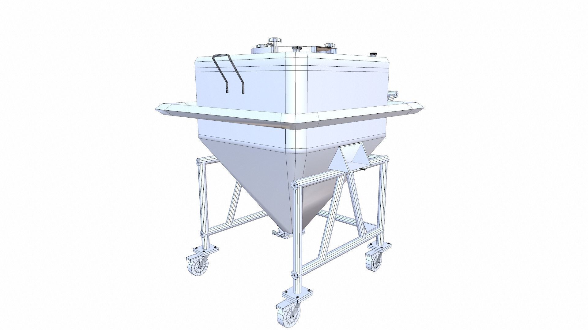 Bin Blender Low-poly 3D model_13