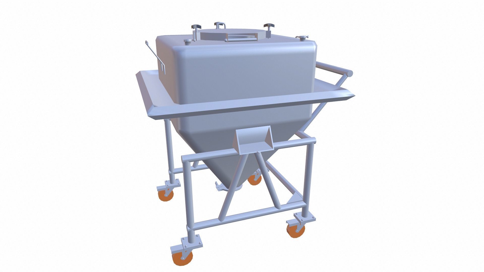 Bin Blender Low-poly 3D model_2