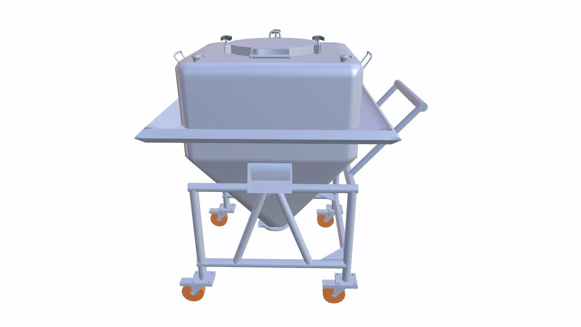 Bin Blender Low-poly 3D model_0